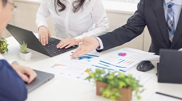 お客様の情報をまとめて管理し、満足度を高める。